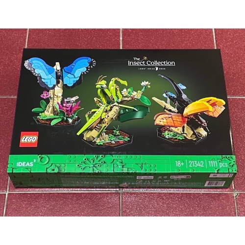 樂高 LEGO IDEAS系列 21342 昆蟲集錦