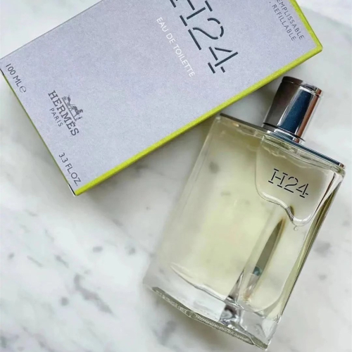 男生香水 愛馬仕Hermes香水 男香 新品男士香水 H24 淡香綠葉香香水100ml 香水男 禮物送男友 清香持久香精
