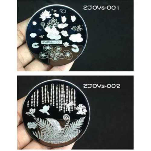 zjoy美甲鋼板圓形1-16（買二送一)