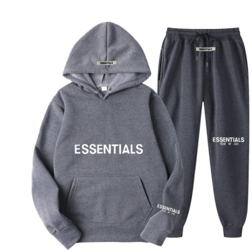 衛衣 FEAR 復線 潮牌ESSENTIALS新品胸前袖口LOGO燙印男女套裝FOG