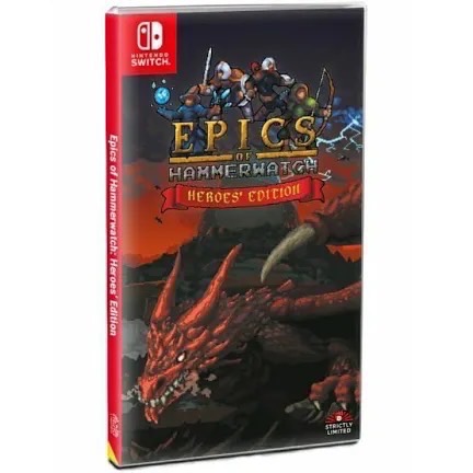 Switch 任天堂 NS 鐵鎚守衛者 全球限量發行 英文