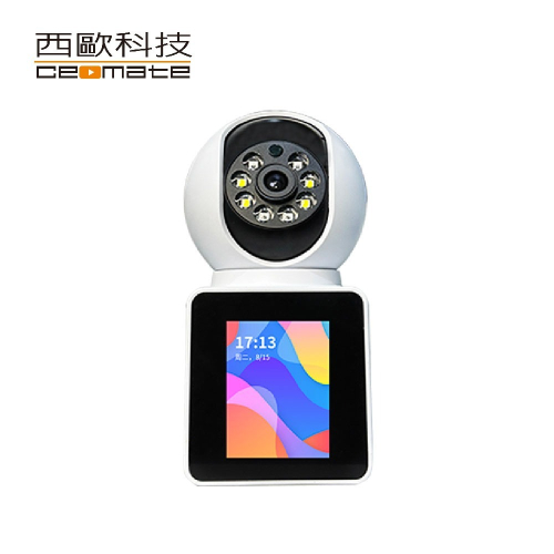 【西歐科技】2.8吋彩色螢幕WiFi居家長照網路攝影機 CME-X8H400