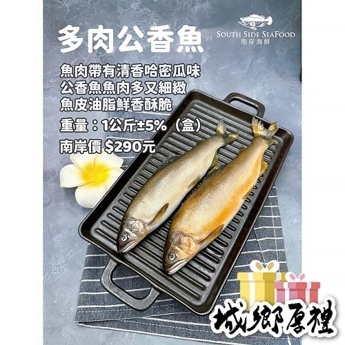 【南岸海鮮】公香魚-1公斤裝