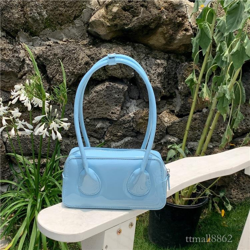 BAGG? 簡約肩背包包女高級感手提包上班通勤女PU漆皮定型腋下包女 時尚包 錢包 手拿包 母親節禮物