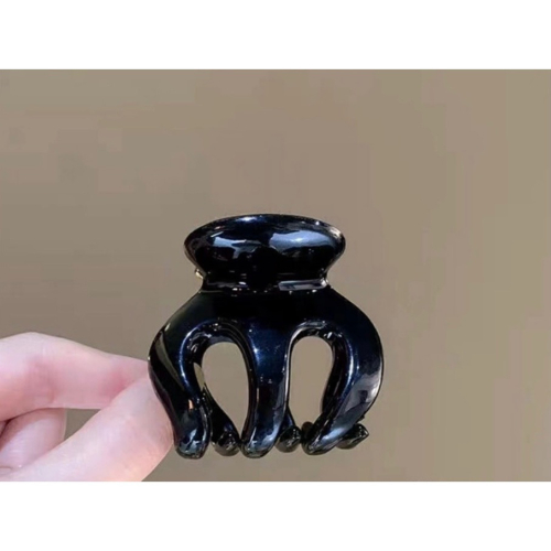 髮夾 亮黑5cm/1個