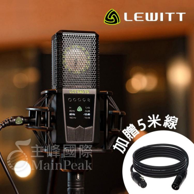 【原廠套組】加送麥克風線 Lewitt LCT640 TS 電容式 麥克風 多指向 直播 唱歌 樂器 收音 原聲