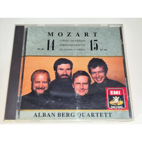 Alban Berg Quartett 阿班貝爾格弦樂四重奏 Mozart 莫札特 第14&15號 弦樂四重奏 EMI