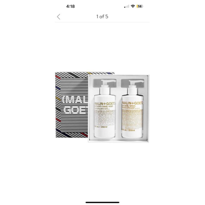 現貨 美國Malin+Goetz 好事成雙禮盒蘭姆酒 沐浴乳潔膚露250ml 身體乳液body wash套裝洗手液洗手乳
