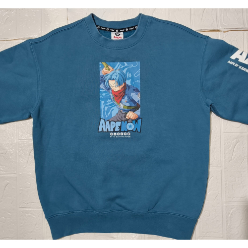 (0551) AAPE 七龍珠 長袖上衣 胸圍106 衣長65