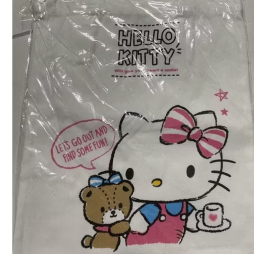 Hello Kitty凱蒂貓帆布袋購物袋（現貨）傑克商店