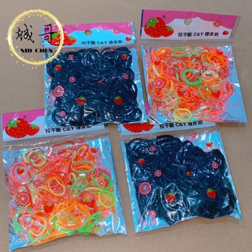 髮束 綁頭髮 髮圈 皮筋 拉不斷皮筋 橡皮筋 髮圈 橡皮筋髮圈 兒童橡皮筋 彩色髮圈 黑色小髮圈 布束