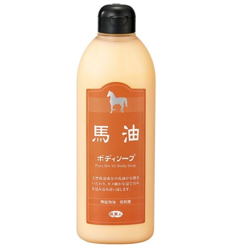 日本製 旅美人 馬油沐浴乳 400ml✿