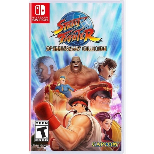 【豆豆電玩】全新現貨 NS Switch 快打旋風 30 週年紀念合集 中文版
