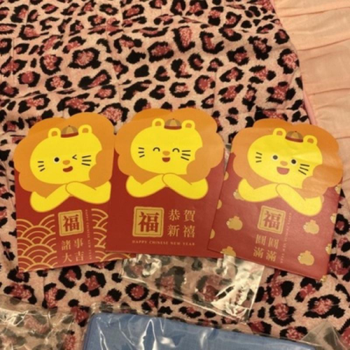 全新/小獅王辛巴/小獅王超可愛紅包袋