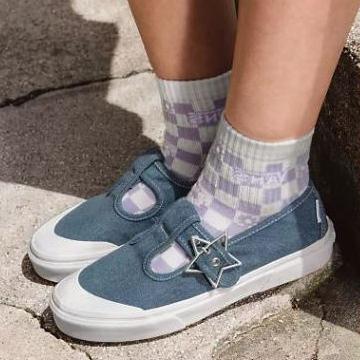 [unclev1966] 代購 Vans Style 93 牛仔藍 水洗藍 瑪莉珍鞋 公主風 女生限定