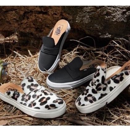 [unclev1966] Vans Style 53 一腳蹬 懶人鞋 素色 白豹紋 經典 日韓風 百搭款