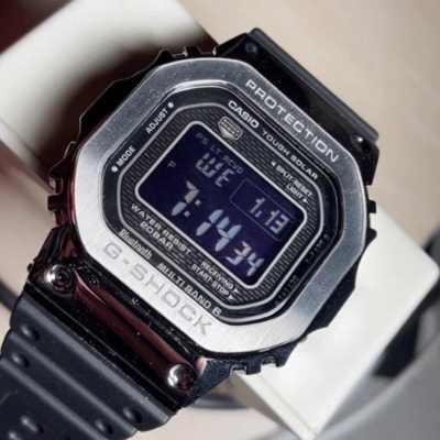 ????? ?????? CASIO卡西歐G-SHOCK GMW-B5000鏡面鋼化膜 錶框膜 手錶貼膜 手錶膜 錶扣膜