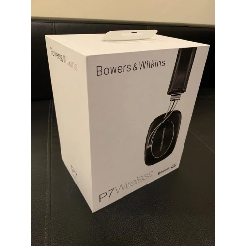 Bowers & Wilkins P7 無線＋有線耳機、附輕旅行之防潑水硬殼保護套 - 展示品 95成新