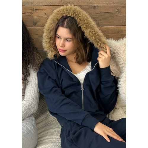 (sale) subdued ⋆ 多款 Faux Fur Hoodie