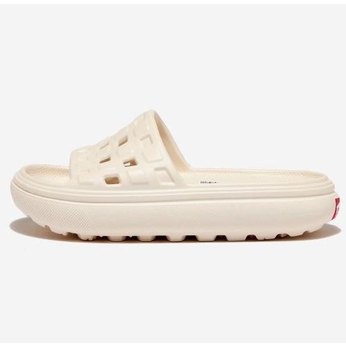 [unclev1966] 代購 Vans SLIDE-ON VR3CUSH 象牙白 米白 戶外 防水 拖鞋