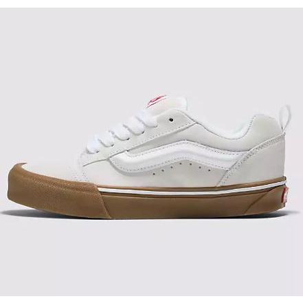 [unclev1966] Vans KNU SKOOL 米白色 深膠底 日韓系 麵包協 滑板鞋 男女款