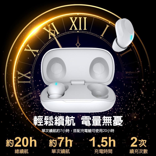 MEES T6 MAX 觸控式藍牙耳機 適用iPhone 安卓 三星等 IPX5防水 防汗 電競耳機 重低音 運動耳機
