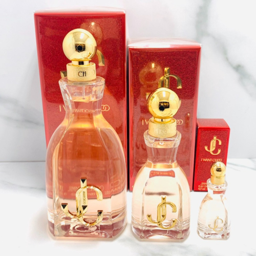 公司貨!熱情紅與金蔥交織?JIMMY CHOO 熾愛同名女性淡香精系列(100ML/40ML/4.5ML小香#紫羅香水