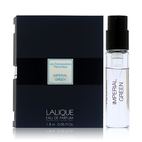 LALIQUE 萊儷｜煉金系列 IMPERIAL GREEN 淡香精｜1.8ML 針管（噴式）