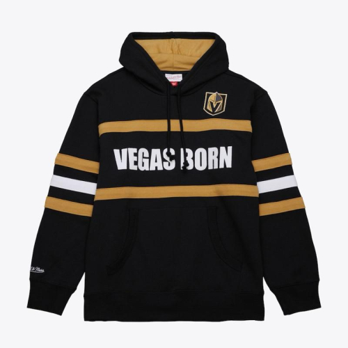 【I7】M&N Vegas Golden Knights NHL Vintage Hoodie復古帽T SZ L