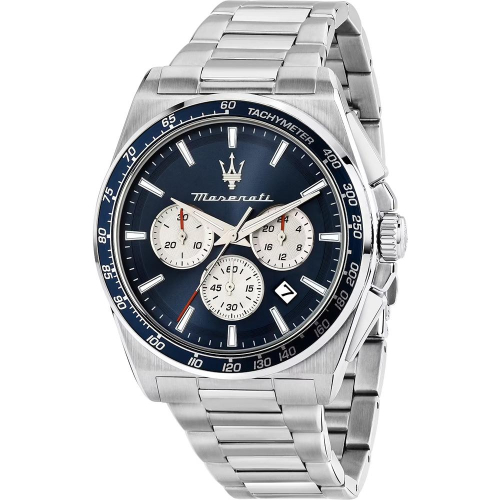 MASERATI 瑪莎拉蒂 Velocità系列 三眼計時手錶 週年慶送禮推薦-43mm R8873652005