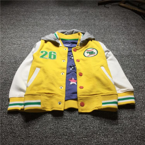 寶貝童裝春秋兒童棒球服外貿童裝男童純棉薄外套新款男孩衛衣開衫可拆帽衫